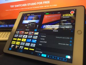 switcher studio remote live stream audio
